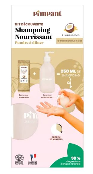 [251015_9082] Kit découverte shampoing - PIMPANT (KIT DECOUVERTE SHAMPOING KIDS ABRICOT)