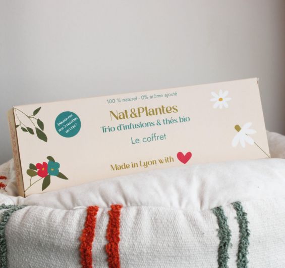 Coffret Trio d'infusions & thés "Le coffret des fetes"