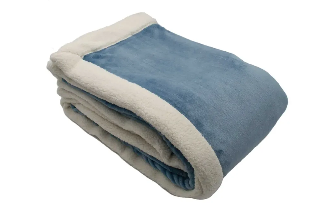 Plaid week end BLEU ORAGE 130x150