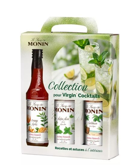 Coffret Monin “Cocktails Virgin”
