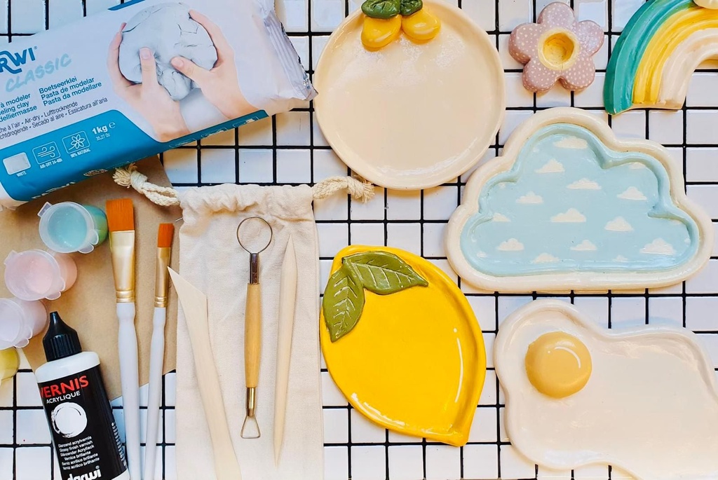 Kit de modelage - argile autodurcissante